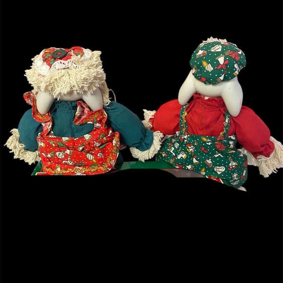 House of Lloyd Christmas Around the World Hip and Hop Bunny Shelf Sitters 1995 - Picture 5 of 7